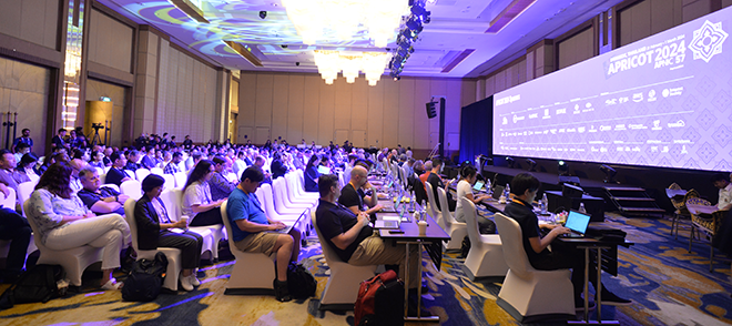 APRICOT 2024 Opening Session, about to begin on Tuesday, February 27th with Over 1,000 total attendees registered.